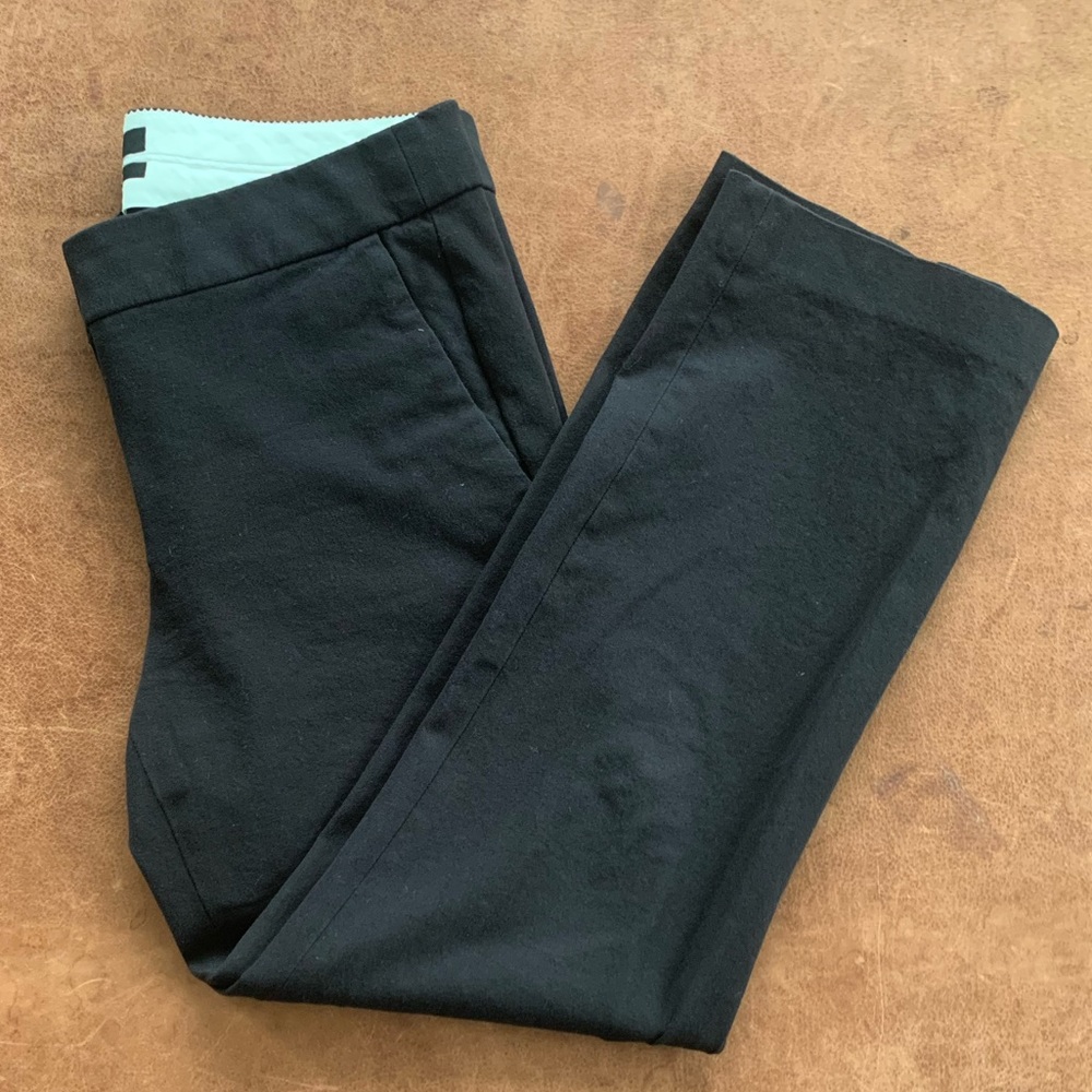J. Crew "Campbell" Ankle Pants, Black, Size 2